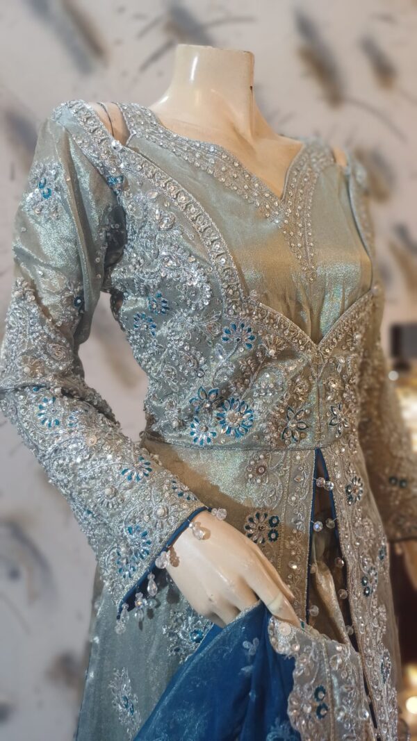 Banarsi with embroidery