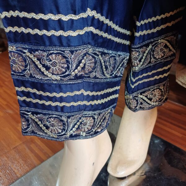 Midnight Blue Anarkali - Image 2