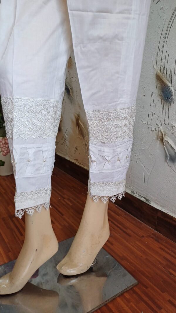 White Jipiyo Trouser