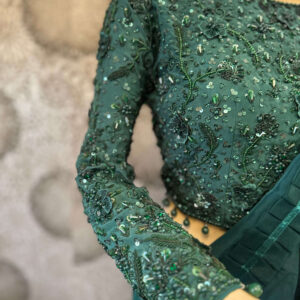 Saree With Raffles